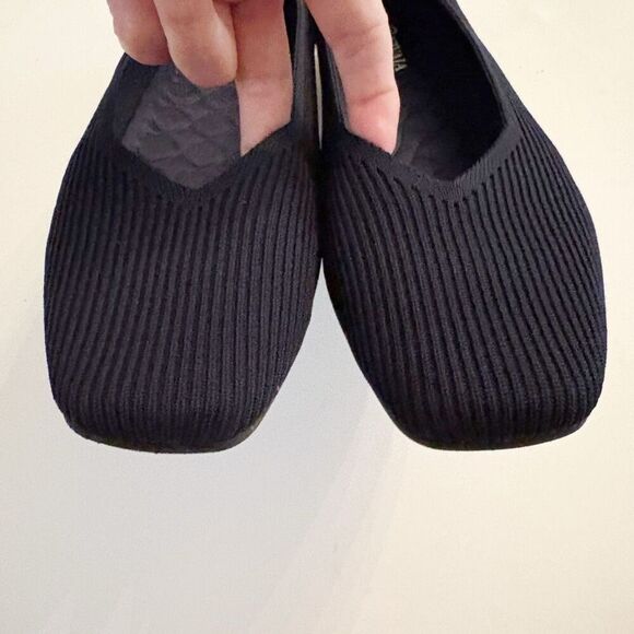 Vivaia Square-Toe V-Cut Flats (Margot 2.0) Navy Blue Size 43 US 11 $129.00 - Picture 6 of 14